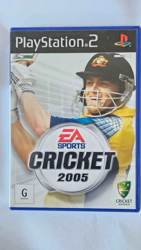 Cricket 2005 PS2 Game